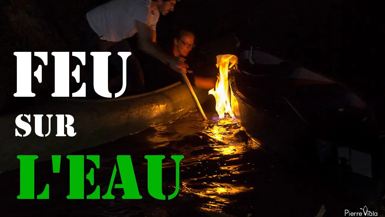 Miniature youtube immersion feu sur l'eau marais poitevin